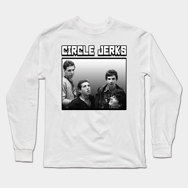 CIRCLE JERKS Long Sleeve T-Shirt by Pemandangan Kenangan 2000